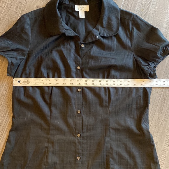 Ann Taylor Loft Black Blouse - Picture 4 of 7